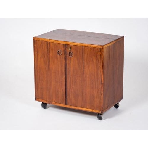 Danish Rosewood Bar Cabinet by Illum Wikkelsø, 1960s For Sale - Image 3 of 15