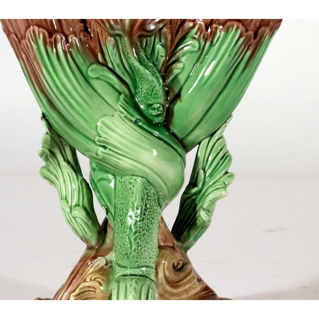Ralph Wood Pearlware Dolphin Spill Vase, Burslem, Staffordshire, Circa 1783–1790 For Sale - Image 9 of 14