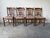 French Provincial Vintage Italian Country French Provincial Wheat Sheaf Back Dining Chairs – Set of 6 For Sale - Image 3 of 12