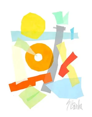 Boat Basin Fine Art Print 41" X 52" by Liz Roache