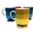 1966 Mid Century Modern Holt Howard Pedestal Mug Set Japan For Sale