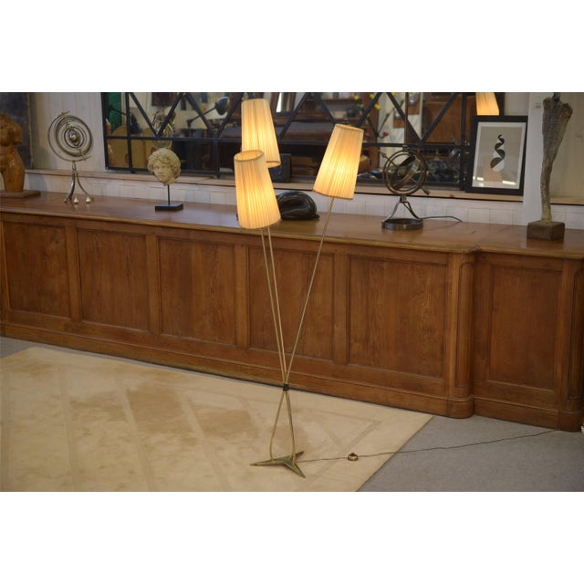 3-Arm Floor Lamp, 1960s For Sale - Image 9 of 10