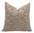 Throw Pillow Cover Designer Collection of Hand Block Printed 12x20 Inch Thick Linen - Karwachauth For Sale