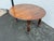 Victorian Antique Victorian Style Walnut Dining Table With 1 Leaf. For Sale - Image 3 of 15
