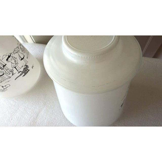 Vintage 1970's Bc Comics Johnny Hart Cannister Set of 2 Promotional Glassware Nostalgia Cartoon For Sale - Image 15 of 17