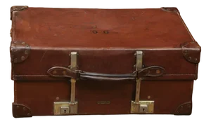 Adjustable Leather Suitcase from Révélation