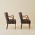 Mid-Century Modern Danish Oak Armchairs, a Pair, 1940s For Sale - Image 3 of 7