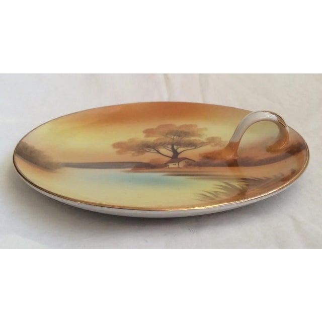 1910s Noritake Porcelain Lemon Dish For Sale - Image 5 of 8