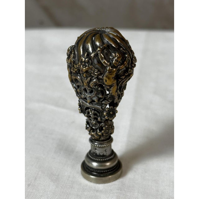 18th Century Bronze Seal For Sale - Image 4 of 13