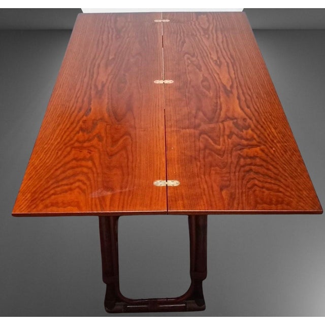 1980s Vintage Model T5 Rosewood Table by Tito Agnoli for BBB Bonacina, 1980s For Sale - Image 5 of 9