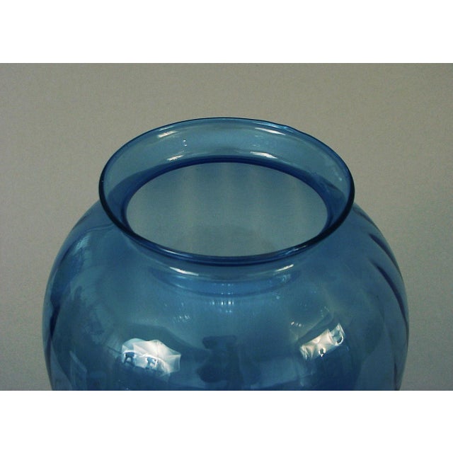 Antique Ribbed Light Blue Glass Vase Chairish Find all cheap glass vase clearance at dealsplus. chairish