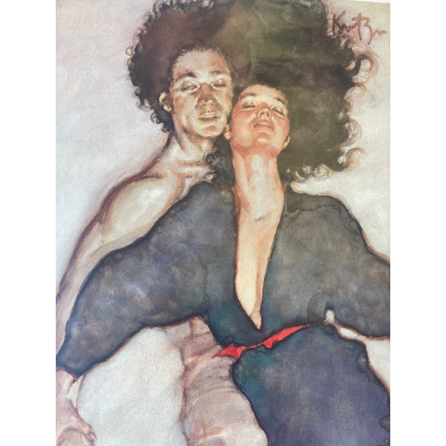 1981 Tristan Und Isolde Opera Poster by David Kreitzer - Pacific Northwest Wagner Festival, Seattle Opera. For Sale - Image 10 of 11