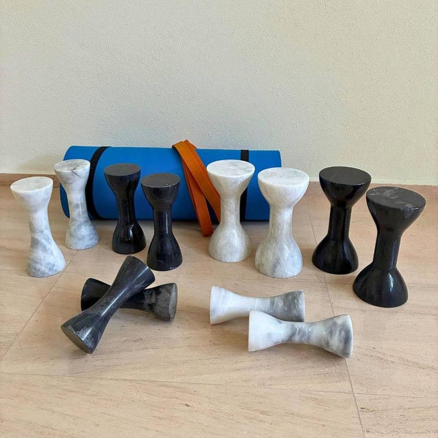 1 Kg Marble Dumbbell For Sale - Image 9 of 11