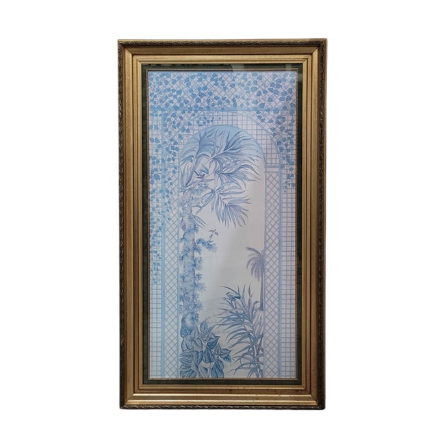 1990s Large Pair of Botanical Prints, Framed For Sale - Image 5 of 11