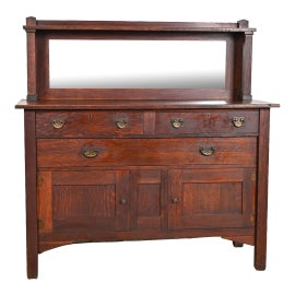 Example of Stickley Brothers Credenzas and Sideboards