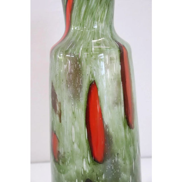 Large Italian Murano Glass Vase, 1960s For Sale - Image 7 of 17