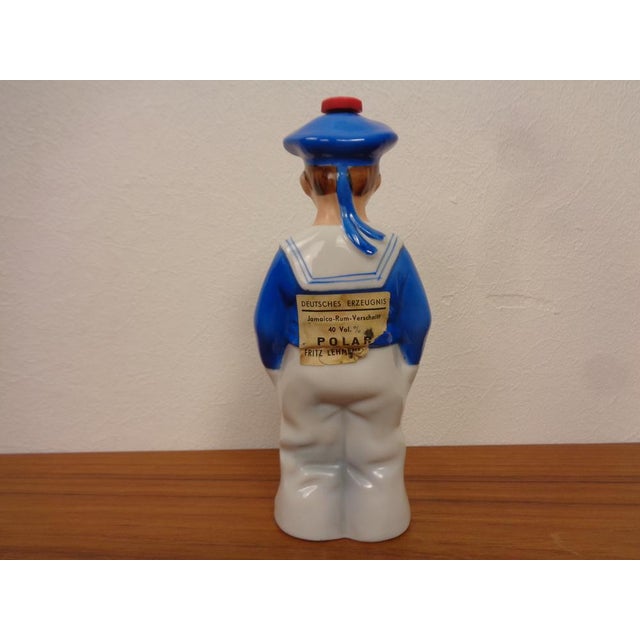 Porcelain Sailor Rum Bottle from Lehment, Germany, 1950s For Sale - Image 10 of 18