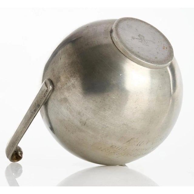 A Pewter Vase by C.g Hallberg, Stockholm 1929 For Sale In New York - Image 6 of 8