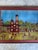 Large Framed Colorful Illustrated Artwork of Smithsonian by Susan Pear Meisel, 1970s For Sale - Image 12 of 12