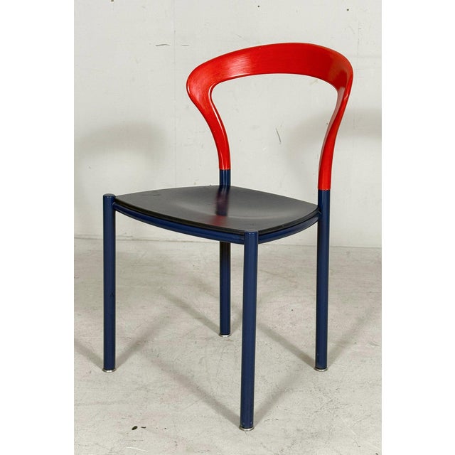 Lotus Chairs by Hartmut Lohmeyer for Kusch&Co., Germany, 1980s, Set of 4 For Sale - Image 9 of 17