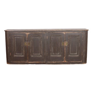 Antique English Painted Sideboard, 1840 For Sale