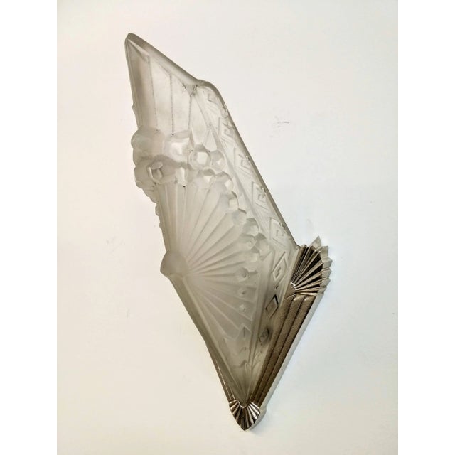 Art Deco French Art Deco signed by Schneider (2 pairs available) - A Pair For Sale - Image 3 of 8