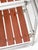 Vintage Mid-Century Aluminum and Wood Folding Lawn Chair For Sale - Image 6 of 15