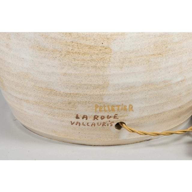 1970s Ceramic Table Lamp by Georges Pelletier, Vallauris, 1970s For Sale - Image 5 of 6