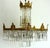 Brass and Lead Crystal Chandelier from Palwa, 1960s For Sale - Image 14 of 14