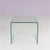 Glass Glass Waterfall Side Table from Fiam, Italy, 1980s For Sale - Image 7 of 7