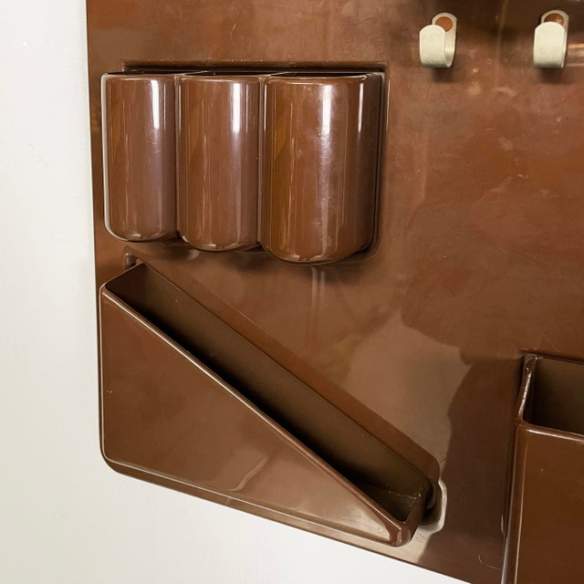 Italian Modern Utensilo Wall Organizer in ABS by Ingo Maurer and Dorothee Becker, 1970s For Sale - Image 17 of 18