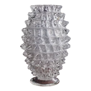 Ercole Barovier Rostrato Murano Italian Glass Vase for Barovier & Toso, 1940s
