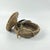 An Ethiopian leather-covered bread basket with a gorgeous patina. Baskets such as this are found among the Oromo and other...