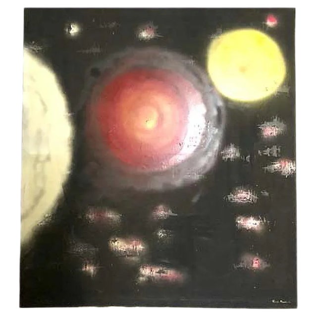 Painting by Pietro Minoia, 1970s For Sale