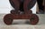 Antique American Empire Crotch Mahogany Drop Leaf Sewing Work Side Table Cabinet For Sale - Image 4 of 14
