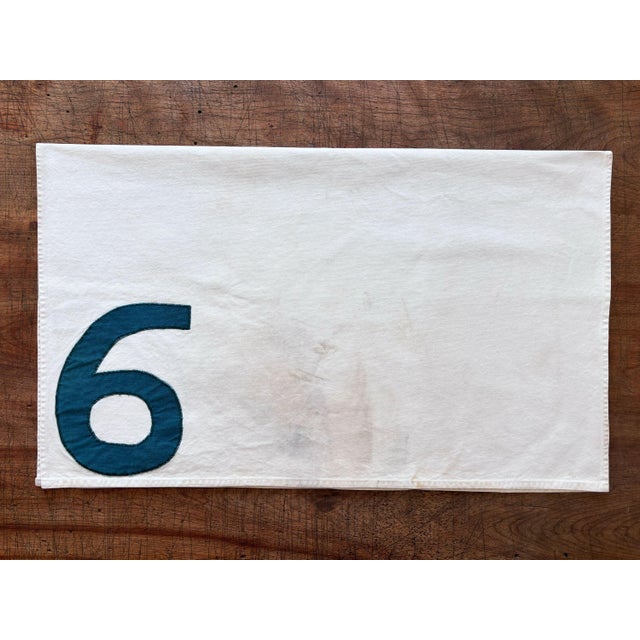 Textile 1960s Vintage Racehorse Saddle Cloth, #6 For Sale - Image 7 of 8