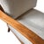Vintage Knoll Antimott Solid Wood Lounge Chair in Ivory Boucle' For Sale - Image 10 of 10
