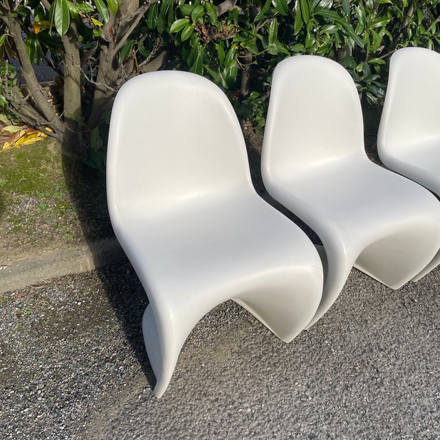 Vintage Chairs by Verner Panton for Vitra, 2000s, Set of 6 For Sale - Image 3 of 7