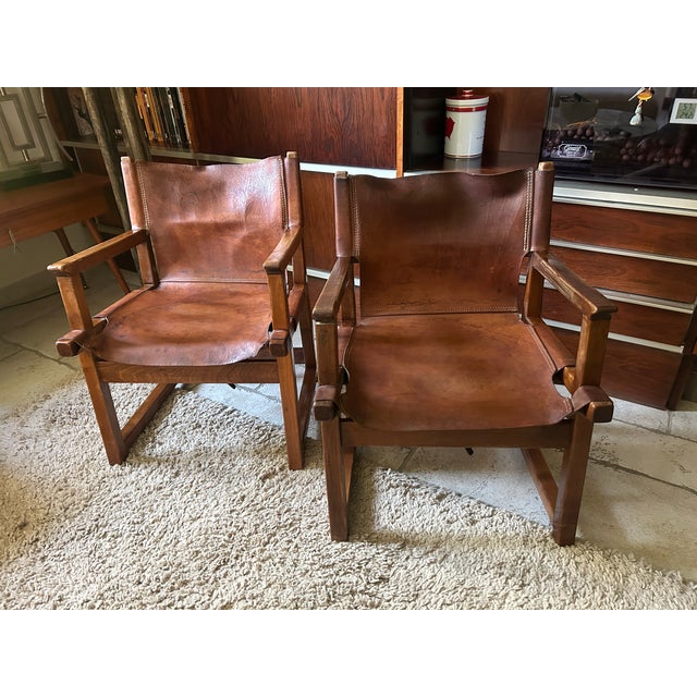 Vintage Armchairs by Paco Muños, 1959, Set of 2 For Sale - Image 14 of 14
