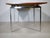 Wood Mid-Century Dining Table in Walnut with Chrome Frame, 1960s For Sale - Image 7 of 11