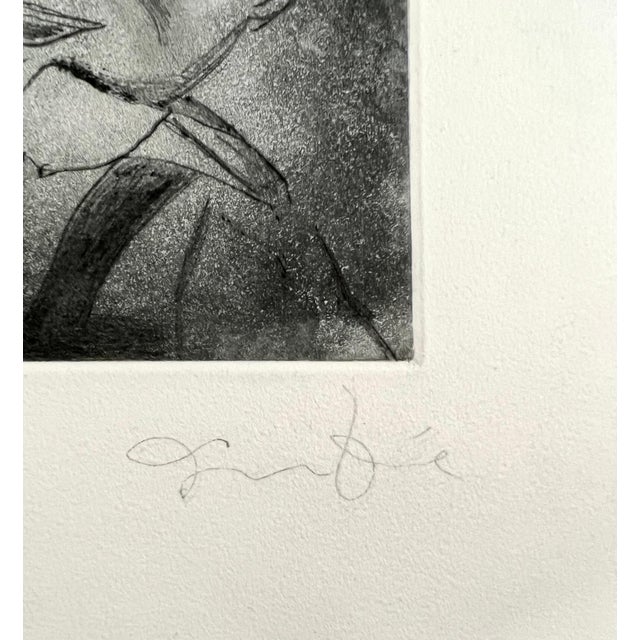 Jim Dine, Small Pinocchio Aquatint Etching Jim Dine Pop Art Print, 1999 For Sale - Image 4 of 4