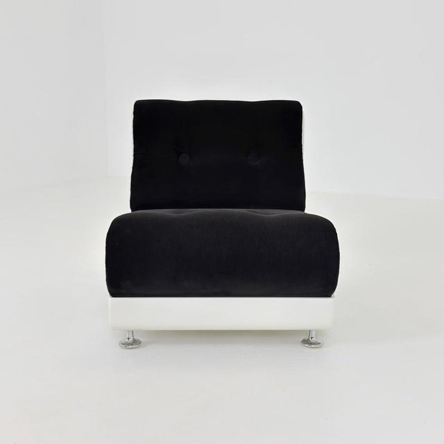 Mid-Century Space Age Modular Lounge Chair by Mario Bellini for Roche Bobois, Italy, 1970s For Sale - Image 3 of 15