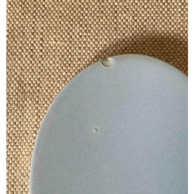 1920s Neoclassical Grecian Goddess Porcelain Lozenge - Wedgwood Style For Sale - Image 6 of 9