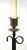 Arts & Crafts Vintage Jg Rempp Hand-Forged Wrought Iron Lamp Signed For Sale - Image 3 of 8