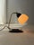Vintage Brass and Frosted Glass Table Lamp For Sale - Image 4 of 11