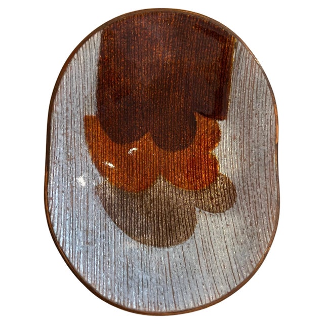 Studio Del Campo Cloud Enamel 1960 Bowl For Sale - Image 13 of 13