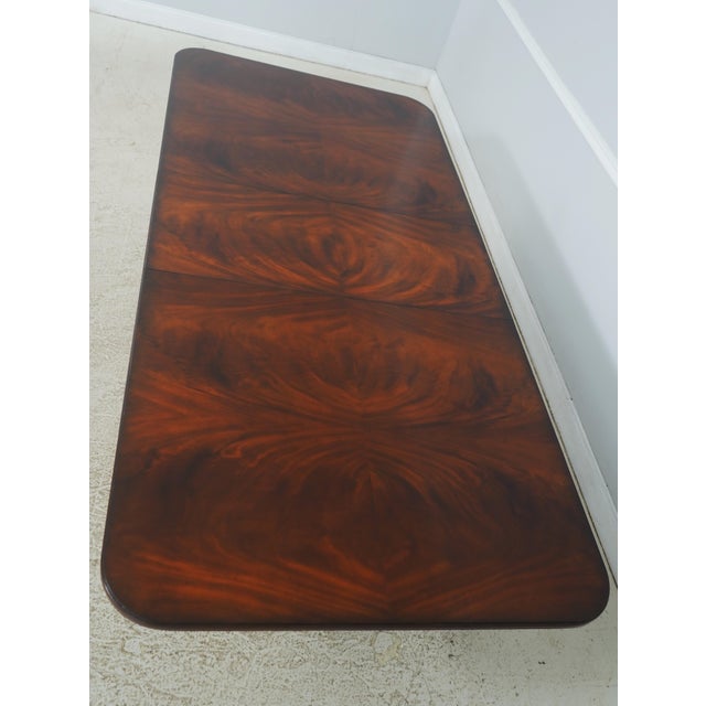Maitland Smith Figural Mahogany Dining Room Table For Sale - Image 14 of 18