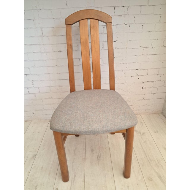 Vintage Oak Dining Chairs, 1990s, Set of 6 For Sale - Image 14 of 18