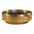 Mastercraft Mid Century Brass and Mirrored Round Coffee Table For Sale