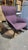 Textile Davis Ginkgo Lounge Chair in Purple For Sale - Image 7 of 9